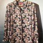MISSONI LINDEX multicolour perhonen kuvio pusero 40 - pikkukuva 1