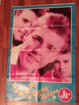RICKY NELSON poster - Juliste SUOSIKKI 1970's .rockabilly
