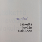 Päivi Rämö : Lääkettä lievään alakuloon (signeerattu) - pikkukuva 3