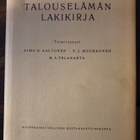 Talouselämän lakikirja - pikkukuva 1