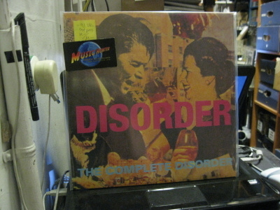 DISORDER - THE COMPLETE DISORDER LP UK PRESS M-/M-