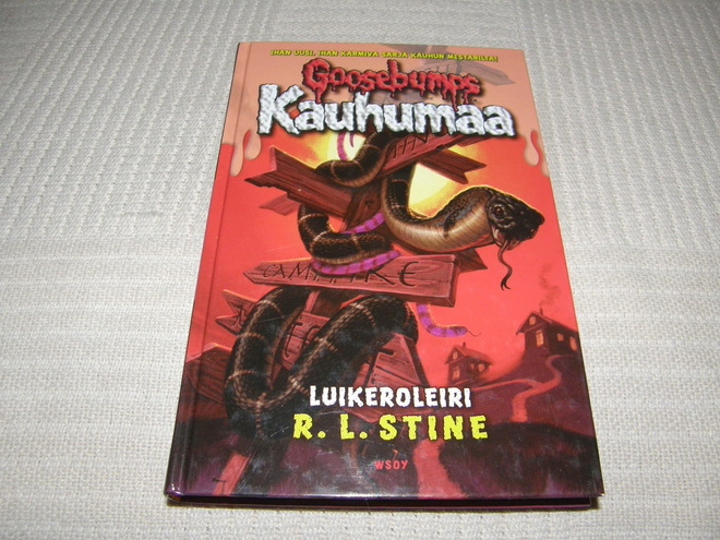 R. L Stine Goosebumps Kauhumaa Luikeroleiri