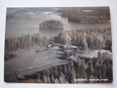 VANHA Postikortti Sammatti Lohja 1960-luku Karhumäki