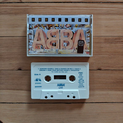 ABBA - Live c-kasetti