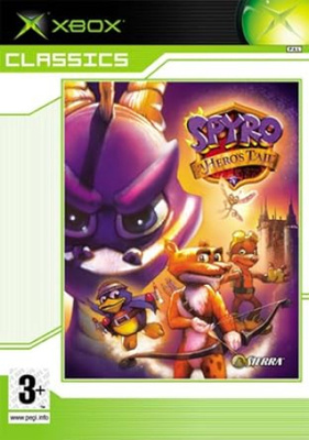 Spyro - A Heros Tail Classics (cib) (XBOX)