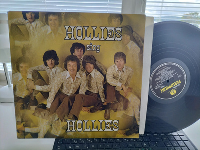 HOLLIES, Sing Hollies, LP orig. UK -70 NÄTTI KUNTO !!