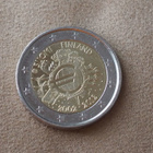 2 EUR Euro 10 vuotta Suomi 2012 - pikkukuva 1