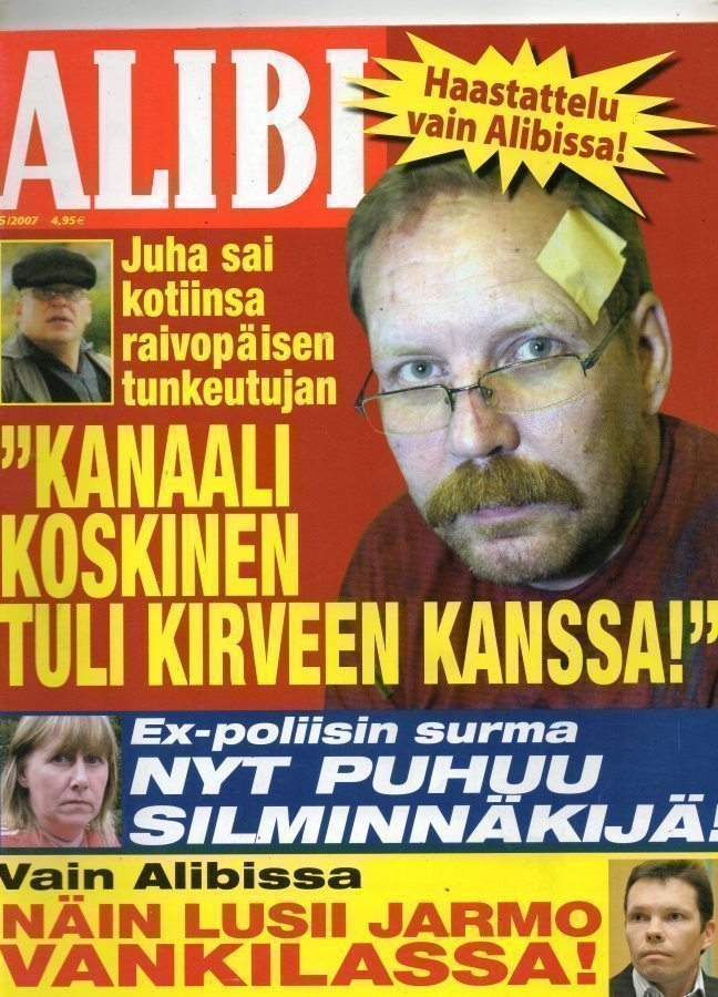 Alibi n:o 6 2007 Hankasalmi. Tuusula. Seinäjoki. Korpilahti.