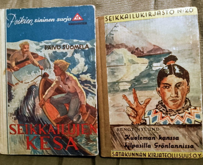 Nylund: Grönlannissa + Päivö Suomela: Seikkailujen Kesä YHT.