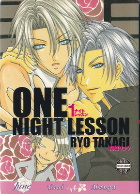 One night lesson (eng. yaoi manga. June 2008)