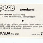 Purkkakuva Panda Pesäpallo n:o 74 TUULA HUTTUNEN - pikkukuva 2