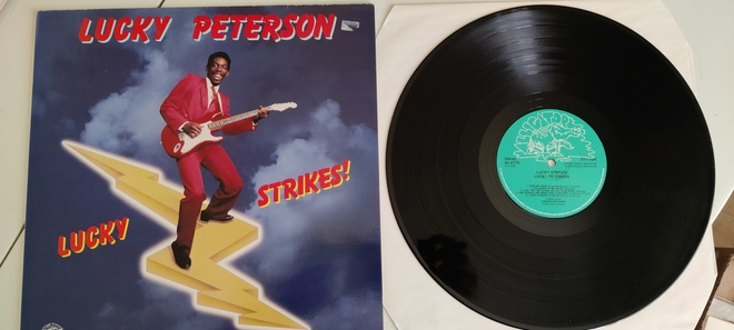 Lucky Peterson - Lucky Strikes vinyyli lp