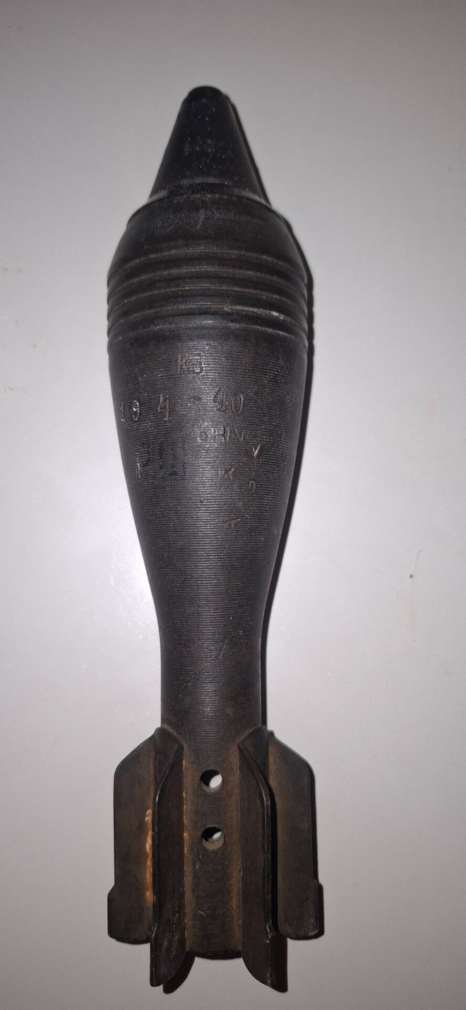50 mm heittimen ammus