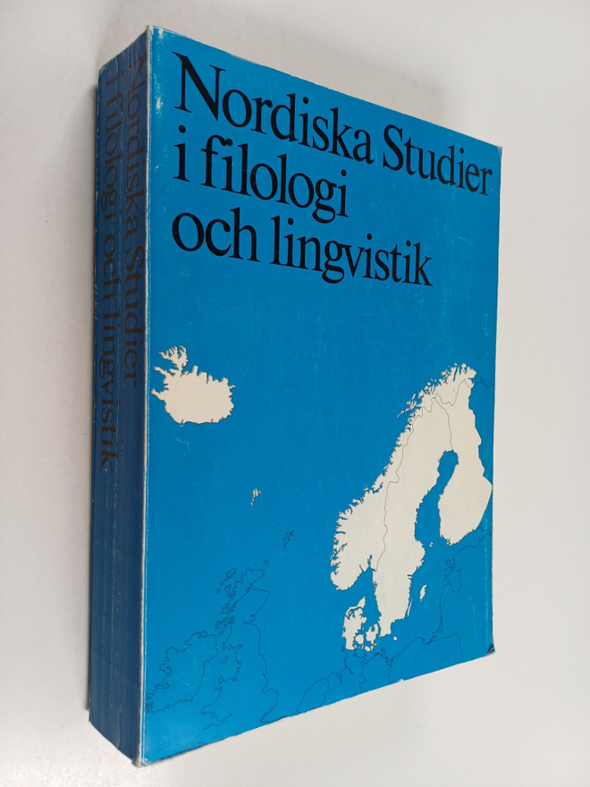Nordiska studier i filologi och lingvistik : festskrift t...