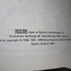 Ernie albumi vuodelta 1999, ruotsinkielinen, 1.p. - pikkukuva 3