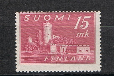 1945  M30 15mk Olavinlinna  ++