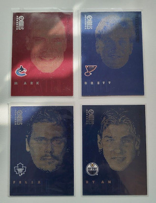 1997-98 Donruss Studio Silhouettes keräilykortit