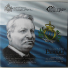 2012 San marino BU setti 1c - 2euro+ 5euron juhlaraha - pikkukuva 1