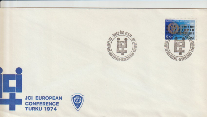ERIKOISLEIMA , JCI EUROOPPAKONFERENSSI, Turku 12.6.1974