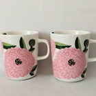 Marimekko tarralliset Primavera mukit 2kpl. - pikkukuva 1