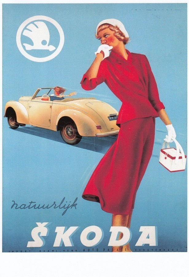Jan Lavies: Skoda (postikortti)