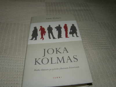 Adam Wishart Joka kolmas  Matka ihmisen ja syövän -sid