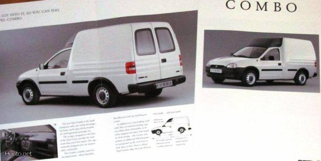 1994 Opel Astra Combo esite - KUIN UUSI