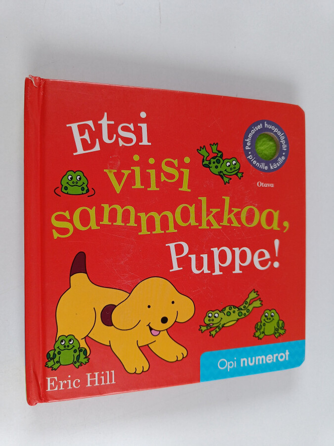 Eric Hill : Etsi viisi sammakkoa, Puppe!