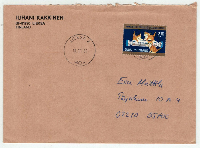 1991 makeisteollisuus loistoleimainen kirje