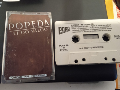 C- KASETTI: POPEDA : EI OO VALOO