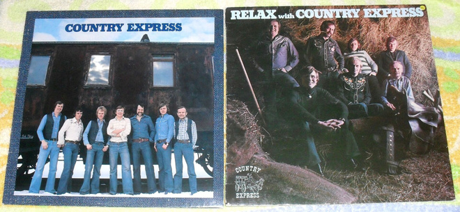 Country Express, seitsemän LP:n paketti