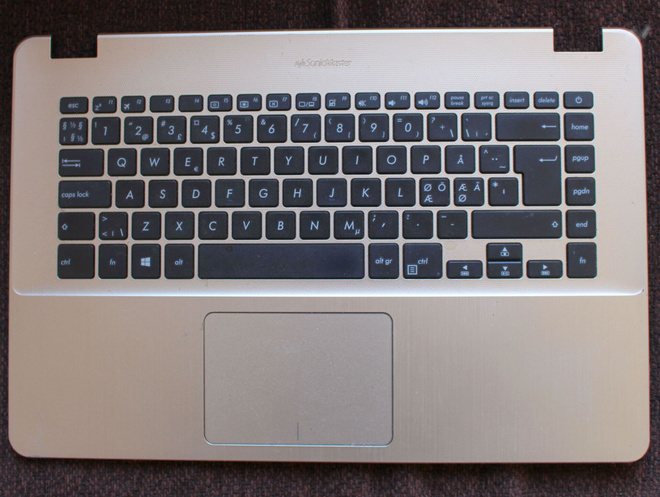Läppärin näppis ja kosketustaso  ASUS VivoBook 15 X505BA