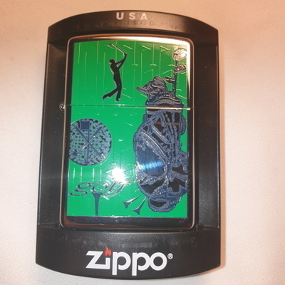 Golf Zippo Uusi aito