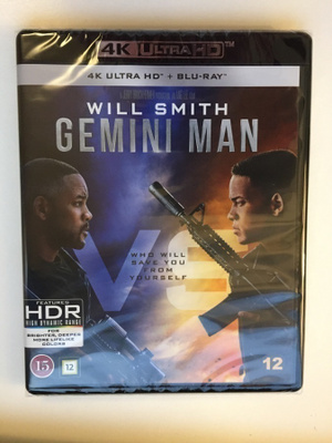 Gemini Man (4K Ultra HD + Blu-ray) ohjaus Ang Lee 2019 UUSI
