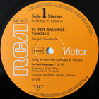 VANGELIS - La fete sauvage v.1978 - pikkukuva 3