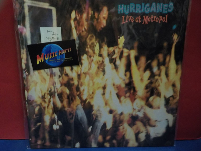 HURRIGANES - LIVE AT METROPOL 1ST FIN -86 M-/M- LP