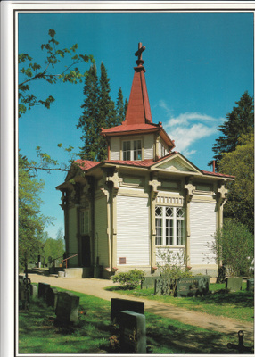 KIRKKOKORTTI - HÄMEENKYRÖ - VANHAN HAUTAUSMAAN KAPPELI