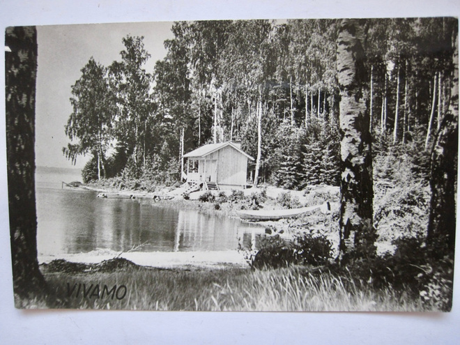 VANHA Postikortti Lohja Vivamo 1950-l