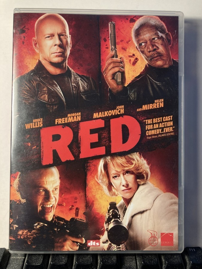 RED, DVD, Schwentke, Willis, Mirren, Malkovich
