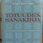 Voitto Viro: Totuuden sanakirja, Wsoy 1965. 2p. 342 s. - pikkukuva 1