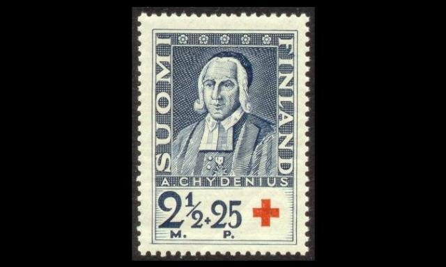 190 ** Punainen risti 2 1/2mk+25 (1935)