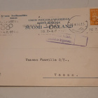 Firmakortti, sensuuri Suomen Teollisuusliitto, SOK 1940 - pikkukuva 1