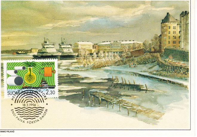 Postikortti erikoisleimalla