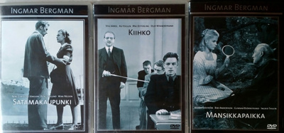 Ingmar Bergman Leffoja 3 Kpl -DVD