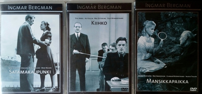 Ingmar Bergman Leffoja 3 Kpl -DVD