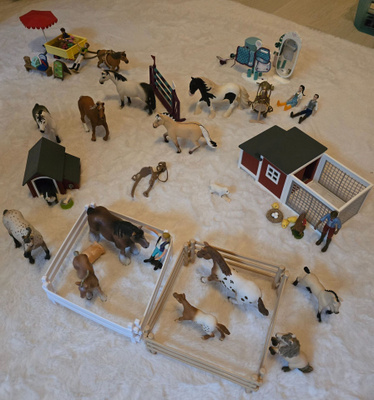 Erä Schleich hevosia ja tarvikkeita