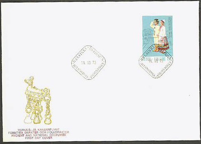 1972 Koiviston kansanpuku FDC