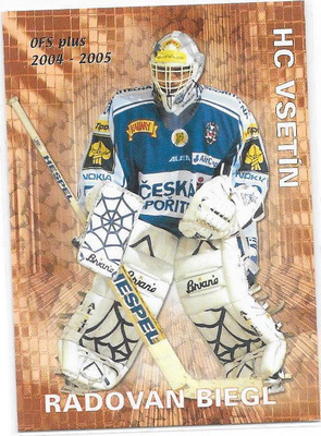 2004-05 OFS Prumer #P7 Radovan Biegl HC Vsetin MV