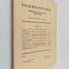 Folkmålsstudier. Meddelanden från Föreningen för nordisk ... - pikkukuva 1