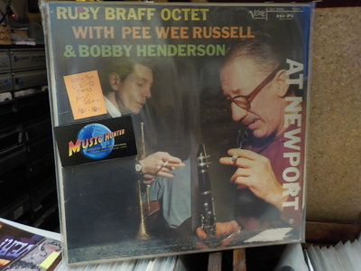 RUBY BRAFF OCTET, PEE WEE RUSSEL, BOBBY HENDERSON M-/VG++ LP